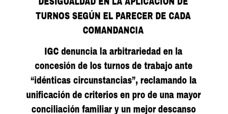 ¿GUARDIA CIVIL O “REINO DE TAIFAS”?