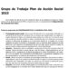 Grupo de Trabajo Plan de Acción Social 2023