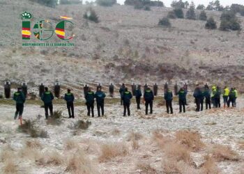 LOS AGENTES DE LA GUARDIA CIVIL, SE VEN OBLIGADOS A «HACER SUS NECESIDADES EN EL CAMPO», EN LAS PRACTICAS DE TIRO