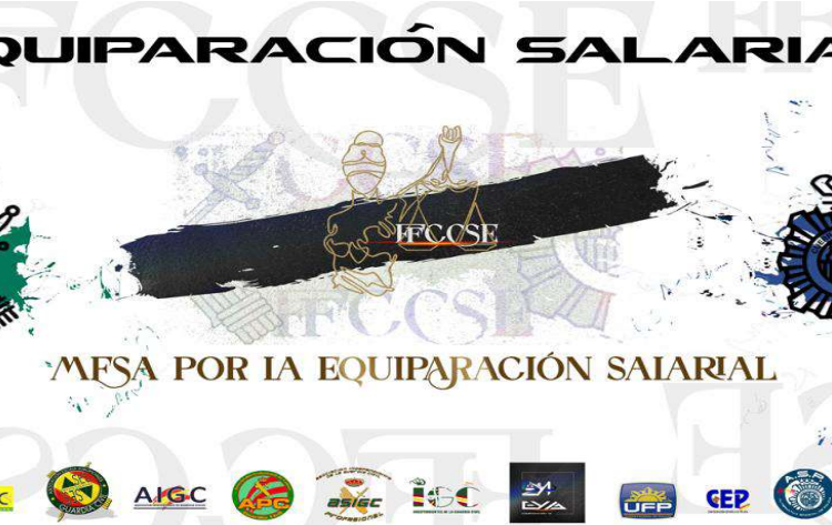 REUNIÓN INFORMATIVA DE LA MESA POR LA EQUIPARACIÓN SALARIAL DE LAS FFCCSE, EN MADRID.