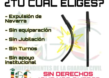 INDEPENDIENTES DE LA GUARDIA CIVIL (IGC) A FAVOR DEL INICIO Y SEGUIMIENTO DE LA CAMPAÑA DE CONCIENCIACION SOBRE SEGURIDAD VIAL