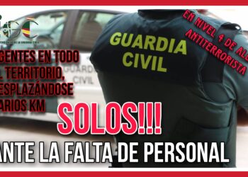 IGC PREOCUPADA POR LA SEGURIDAD DE LOS COMPONENTES DEL CUERPO EN LOS DESPLAZAMIENTOS «UNIPERSONALES» ENTRE UNIDADES PARA INICIAR LOS SERVICIOS POR FALTA DE EFECTIVOS