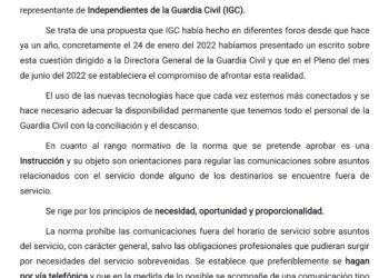COMUNICADO  GRUPO DE TRABAJO DESCONEXIÓN DIGITAL