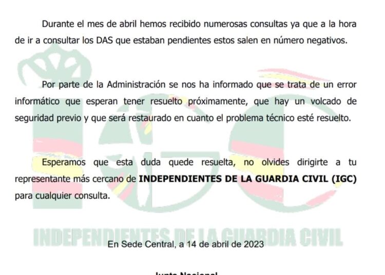 ERRORES CON DAS NEGATIVOS EN CUADRANTE DE PLANIFICACIÓN