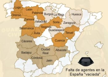 INSEGURIDAD Y ABANDONO DE LA GUARDIA CIVIL EN LA ESPAÑA “VACIADA”