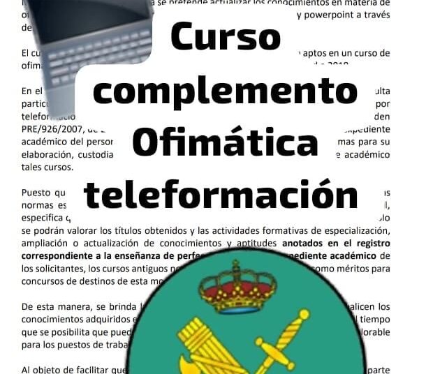 Nota de interés sobre cursos de ofimática anteriores a 2019