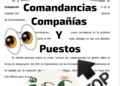 COMUNICADO GRUPO DE TRABAJO DE COMANDANCIAS Y DE COMPAÑÍAS Y PUESTOS
