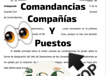 COMUNICADO GRUPO DE TRABAJO DE COMANDANCIAS Y DE COMPAÑÍAS Y PUESTOS