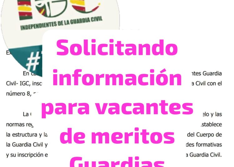 EXPEDIENTE ACADÉMICO Y VACANTES DE MÉRITOS PERSONAL 127 PROMOCIÓN