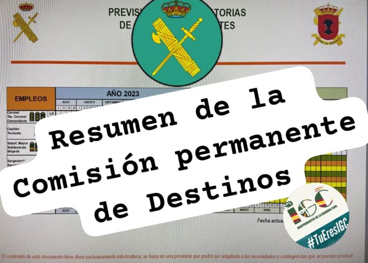 Comisión Permanente de Destinos