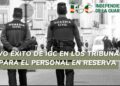 IGC LOGRA EN LOS TRIBUNALES EL PAGO DEL COMPLEMENTO ESPECIFICO SINGULAR RECLAMADO POR GUARDIAS CIVILES EN SITUACIÓN DE RESERVA ACTIVA DESTINADOS EN PUESTOS DE TRABAJO DE CATÁLOGOS AJENOS A LA GUARDIA CIVIL.