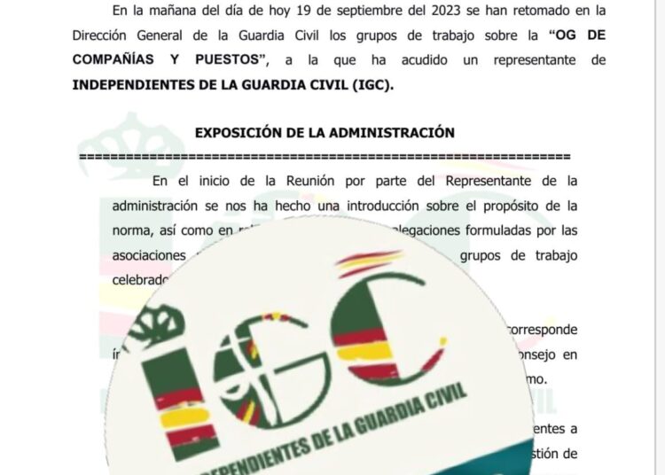 Grupo de trabajo OG Compañías y Puestos