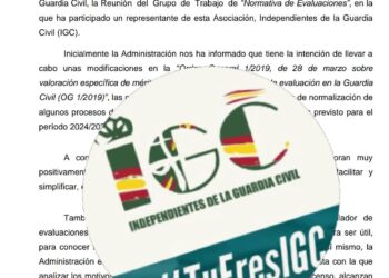 Resumen del Grupo de Trabajo “Normativa de Evaluaciones.”