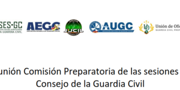Reunión Comisión Preparatoria de las sesiones del Consejo de la Guardia Civil