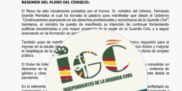 PLENO ORDINARIO DEL CONSEJO DE LA GUARDIA CIVIL 14 DICIEMBRE DE 2023.