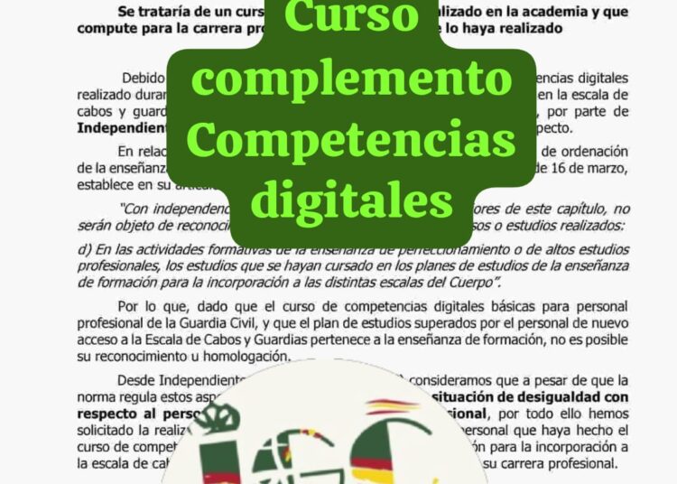 IGC SOLICITA UN CURSO DE COMPLEMENTO DE COMPETENCIAS DIGITALES PARA EL PERSONAL DE RECIÉN INGRESO