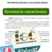 RETRIBUCIÓN RENUNCIA VACACIONES VERANO