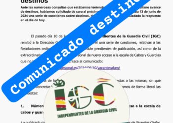 Resoluciones ordinarias y extraordinaria de destinos.