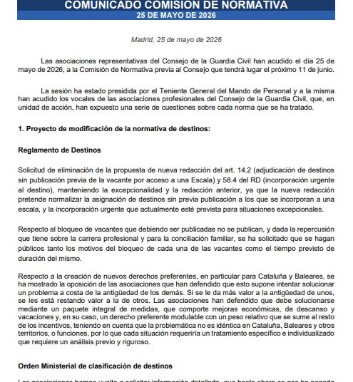 Comisión de normativa 25.05.2026