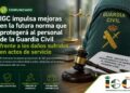 IGC impulsa mejoras en la futura norma que protegerá al personal de la Guardia Civil frente a los daños sufridos en actos de servicio