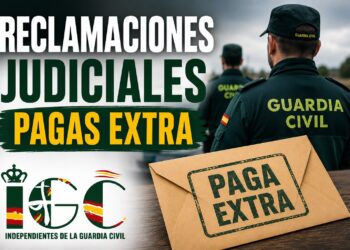 IGC continúa defendiendo el abono íntegro de las pagas extraordinarias y apuesta por una solución que beneficie el conjunto de los Guardias Civiles