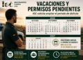 IGC solicita la ampliación del período para disfrutar de vacaciones y asuntos particulares