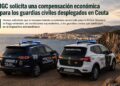 IGC solicita una compensación económica para los guardias civiles desplegados en Ceuta