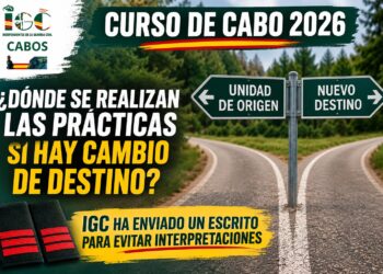 IGC pide un criterio claro sobre las prácticas del curso de Cabo 2026 ante un cambio de destino