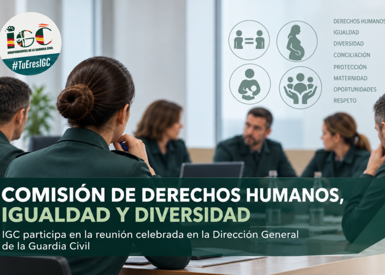 La Comisión de Igualdad aborda la protección de la maternidad y la lactancia en la Guardia Civil