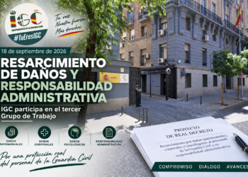 Resumen del tercer grupo de trabajo Proyecto de Real Decreto por el que se regula el resarcimiento por daños patrimoniales, corporales o psicológicos al personal de la GC