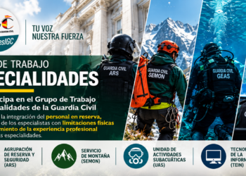 IGC participa en el Grupo de Trabajo de Especialidades de la Guardia Civil