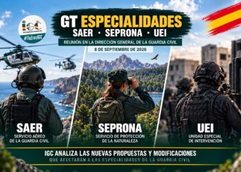Grupo de trabajo de ESPECIALIDADES: SAER · SEPRONA · UEI