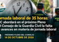 Jornada laboral de 35 horas: IGC abordará en el próximo Pleno del Consejo de la Guardia Civil la falta de avances en materia de jornada laboral