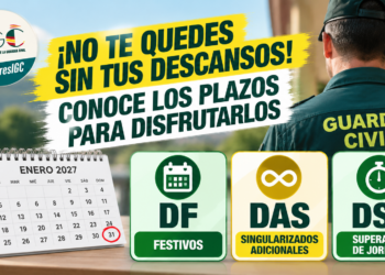¡NO TE QUEDES SIN TUS DESCANSOS! CONOCE LOS PLAZOS PARA DISFRUTARLOS (DF, DAS y DSJ)