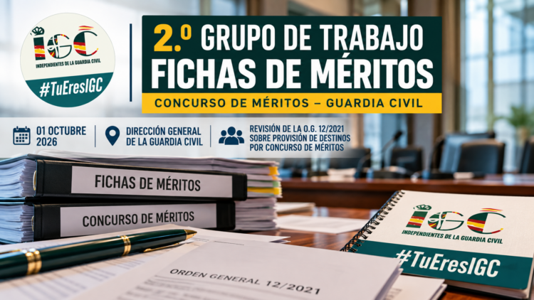 Igc acude al segundo grupo de trabajo de fichas de méritos